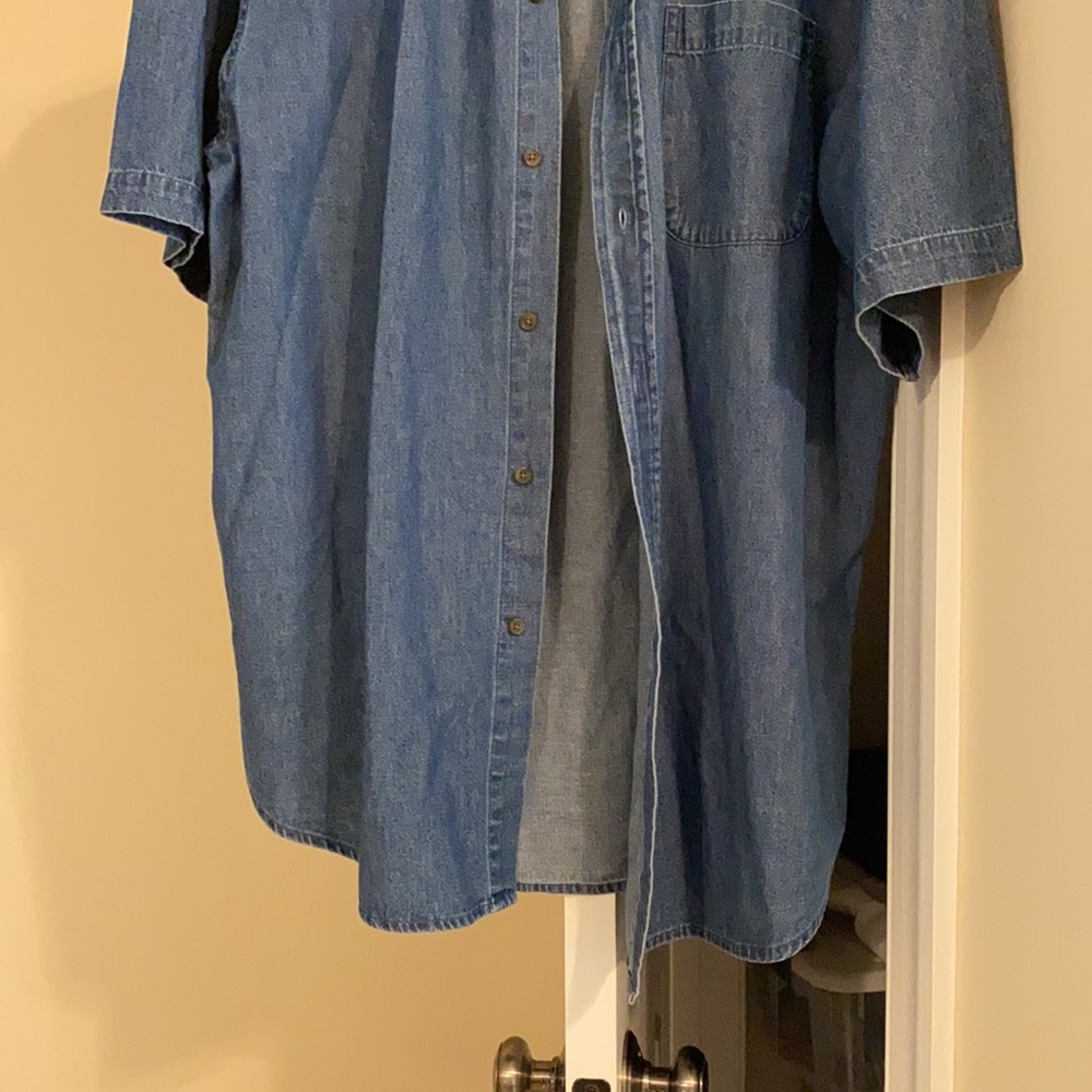 Like New Saddlebred Denim Shirt for Men - Picture 4 of 7